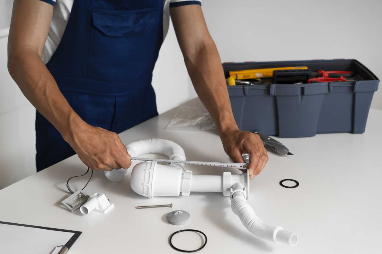 Plumbing Tools Background in Rendon